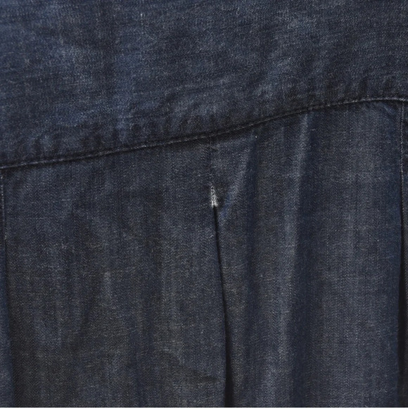 Cold water creek long sleeved pin tucked button up blouse size M - Picture 5 of 7